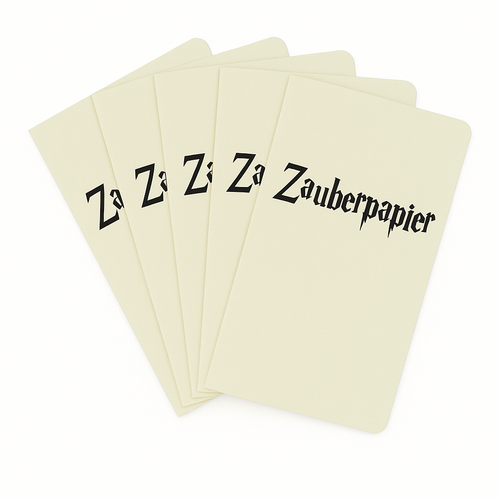 5 Extra Zauberpapier